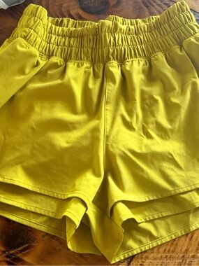 CALIA by Carrie Underwood Bright Yellow Athletic Shorts